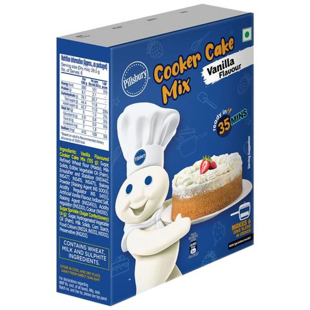 Pillsbury Cooker Cake - Vanilla, 150 g Carton-6.webp